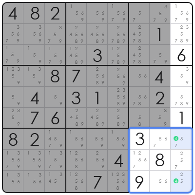 sudoku game board